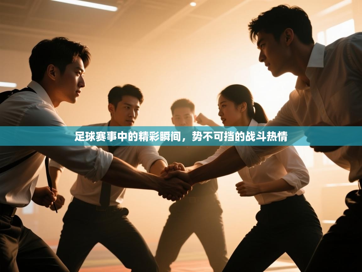 足球赛事中的精彩瞬间，势不可挡的战斗热情  第1张